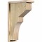 Ekena Millwork Monterey Rough Sawn Corbel w/Backplate, Douglas Fir, 6"W x 14"D x 22"H COR06X14X22MON01RDF - alternate 1